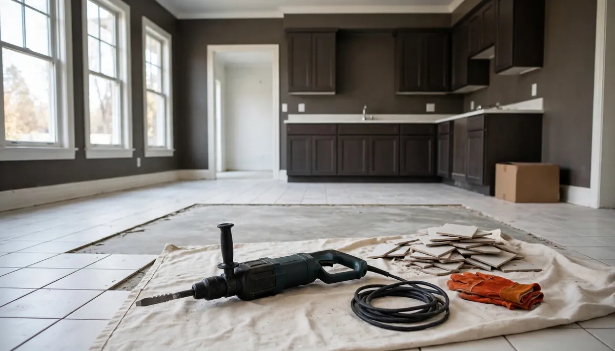 Comment enlever du carrelage avec un perforateur ?