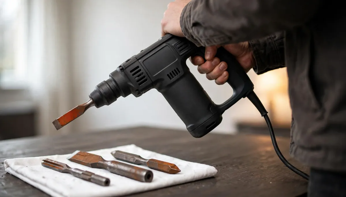 Pointerolle de marteau-piqueur : comment la choisir et l'utiliser ?
